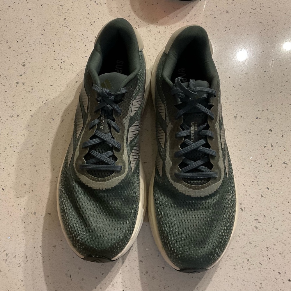 adidas Dark Green Athletic Shoes